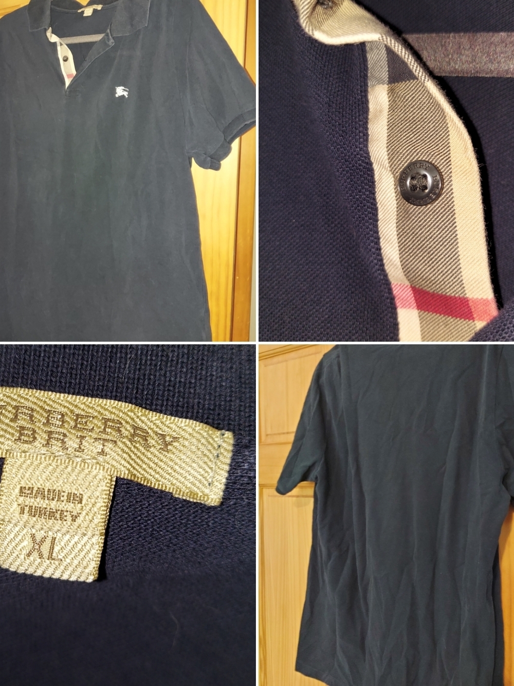 Burberry Brit Men's Navy Polo Shirt